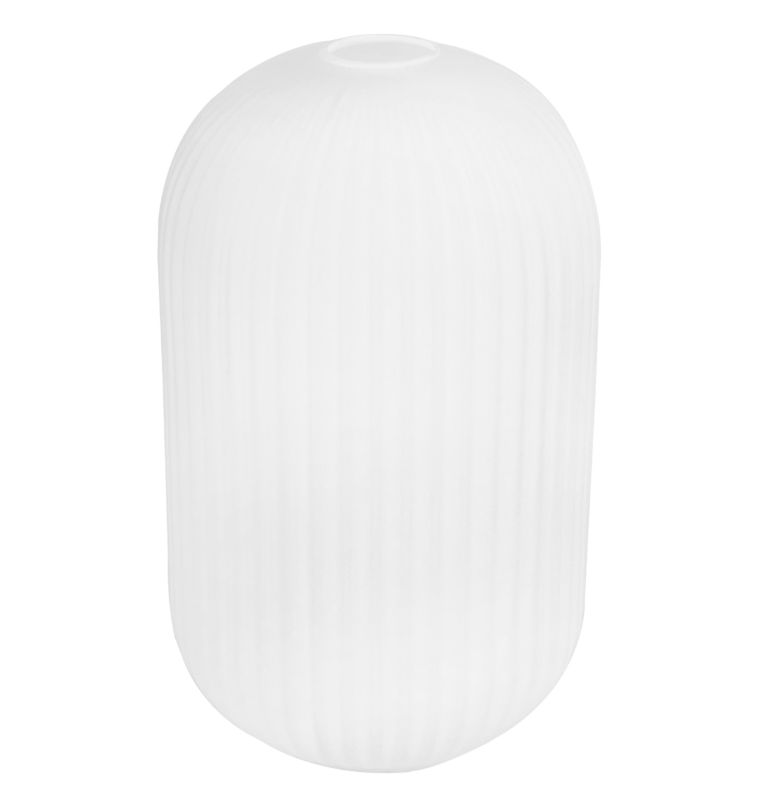 Klosz do lampy wiszącej Light Home LH Riffle E27 biały szklany 33x19,5cm 1szt.