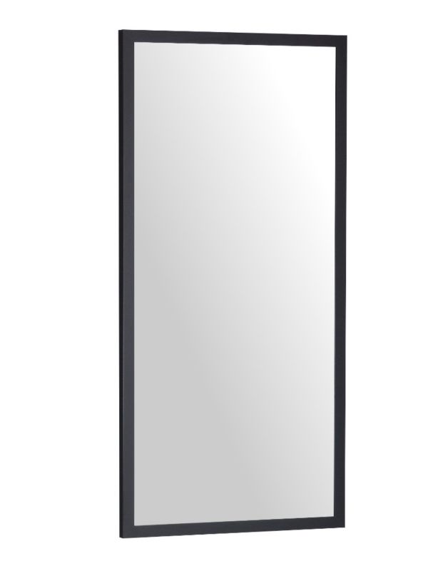 Lustro wiszące Profilmat 100x50 rama wąska czarna 1szt.