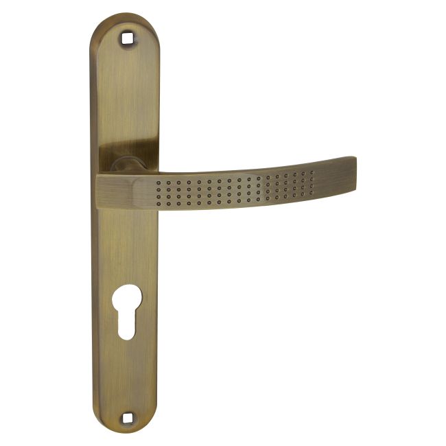 Klamka drzwiowa Ambition Argo 72 mm na wkładkę patyna