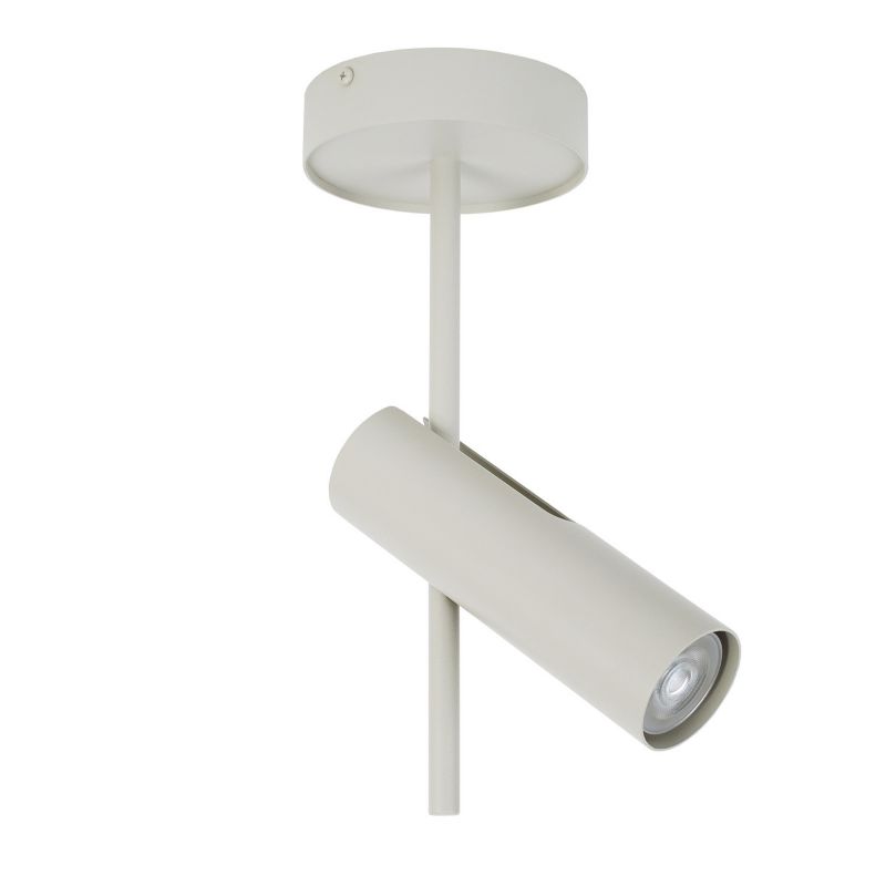 Reflektor sufitowy Sigma Lighting Leda jasny szaro-beżowy 1 x GU10 x IP20 wym: 34 x 28 x 13,5 cm - 1 szt.