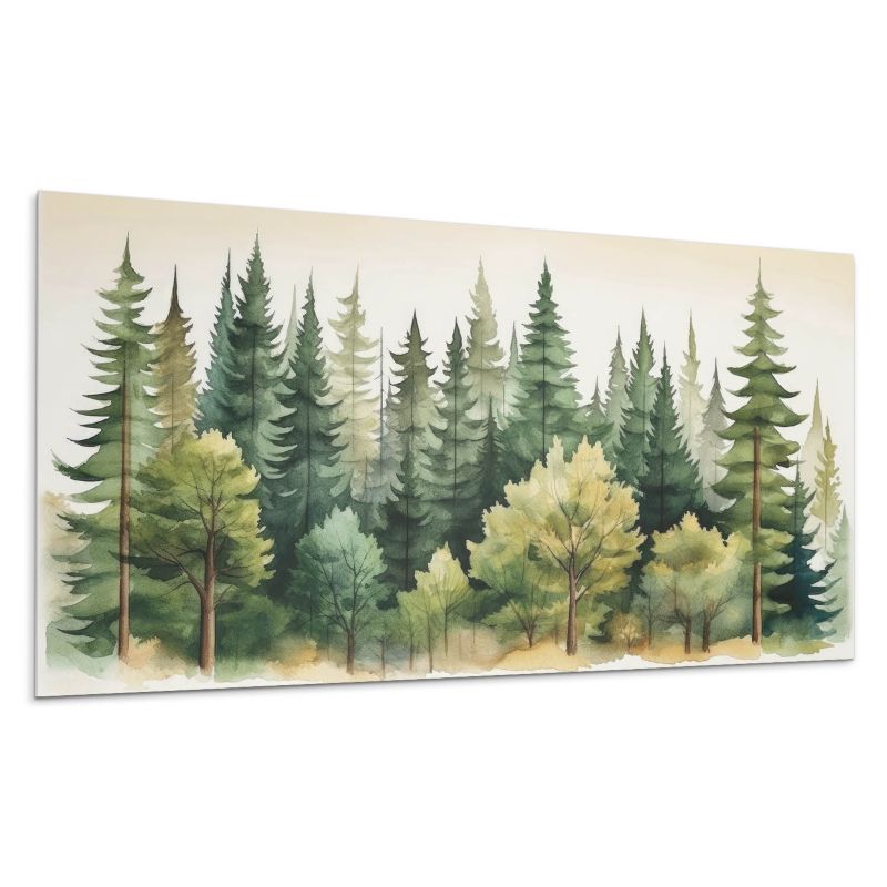 Panel samoprzylepny Wallfluent 100x50 cm Tajemniczy las wśród drzew 1 szt.