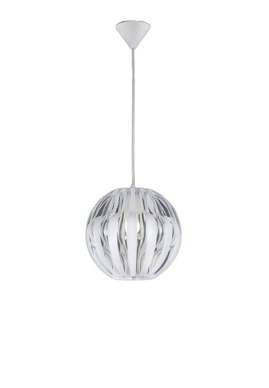 Lampa sufitowa wisząca RL Pumpkin biała wym: 150 x 30 x 30 cm 1xE27 x 1 szt.