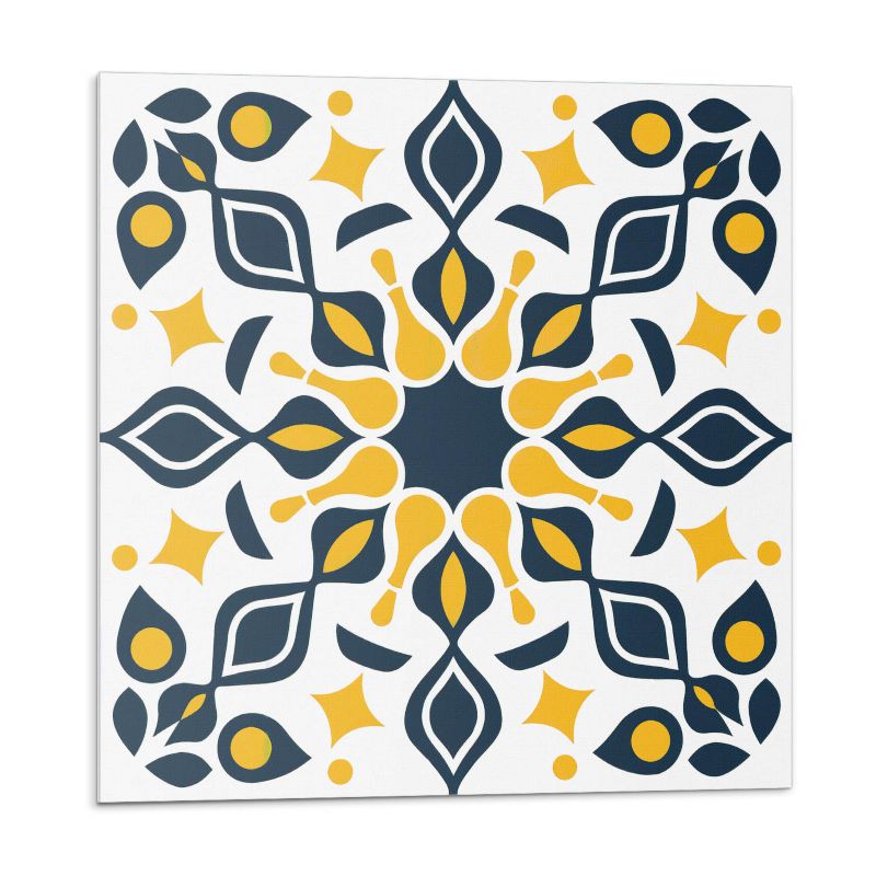 Kafelki samoprzylepne Wallfluent 30x30 cm Symetryczne kwiatowe aranżacje 9 szt.