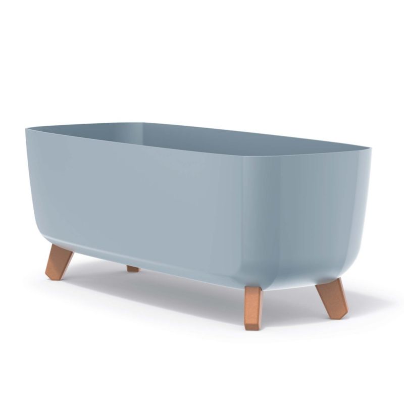 Donica EDANTI Na Cmentarz Skrzynka Korytko Na Wszystkich Świętych Gracia Case 58 cm Szara 1 szt.