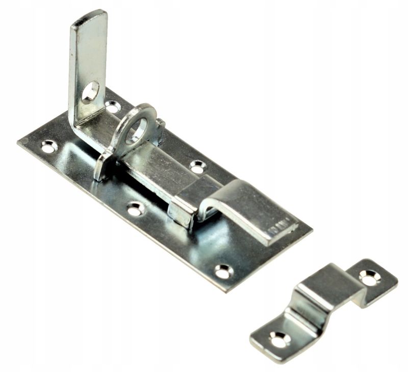 Zasuwka FEINZ Drzwiowa Zasuwa Na Kłódkę Odgięta 100Mm 1 szt.