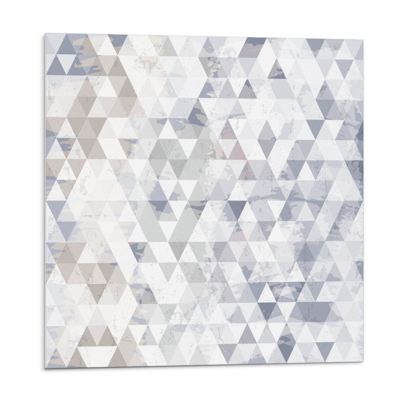 Kafelki samoprzylepne Wallfluent 50x50 cm Abstrakcyjne kształty trójkątów 4 szt.