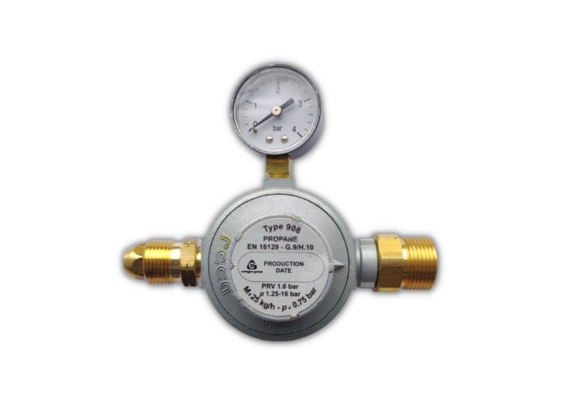 Reduktor I stopnia Cavagna Group z manometrem, 25 kg/godz - 1 szt