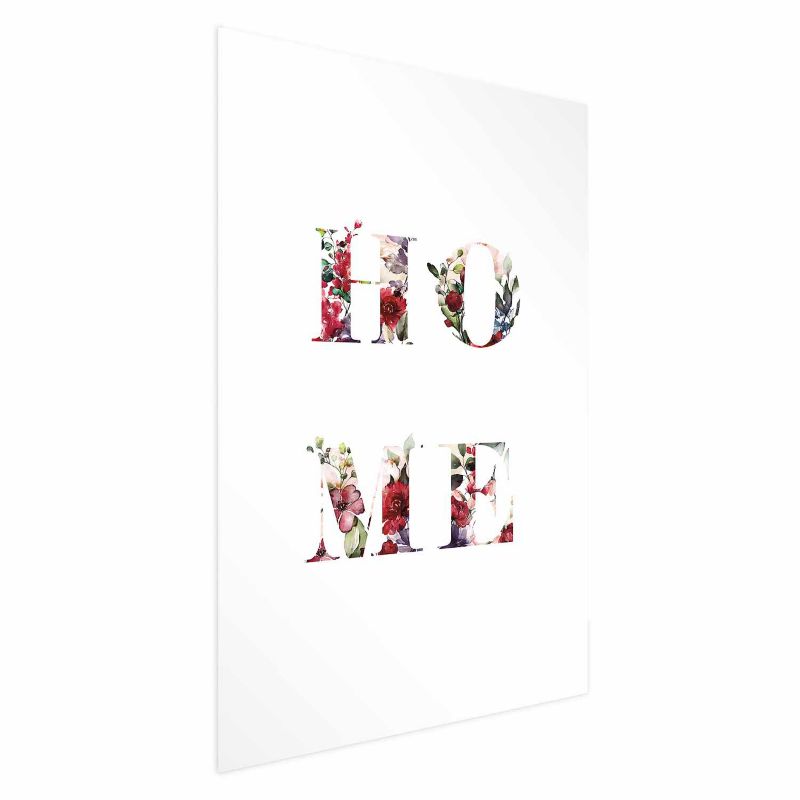 Plakat Artgeist Dom w kwiatach 60x90 cm bez ramy 1 szt