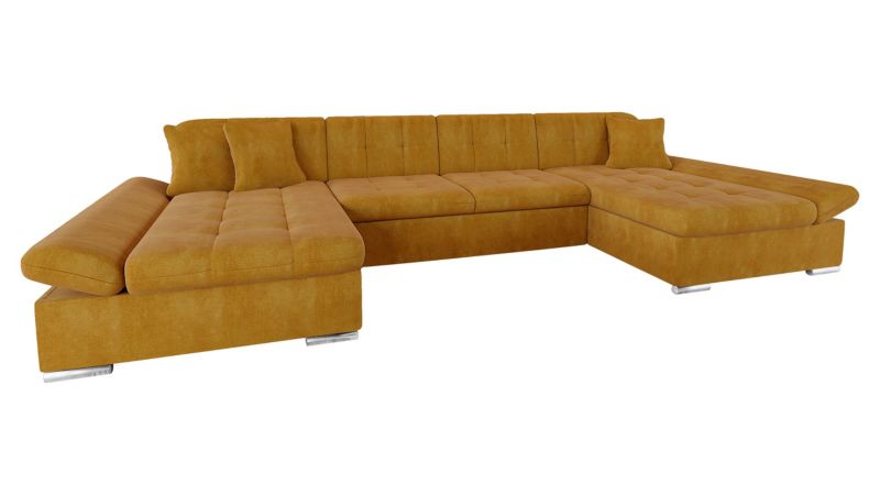 Narożnik MIRJAN 24 z funkcją spania Alia miodowy 1 szt.