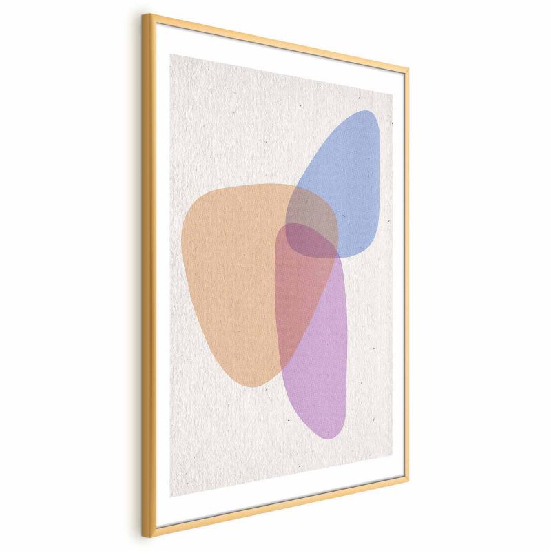 Plakat Artgeist Część wspólna 29,7x42 cm z ramą złotą 1 szt