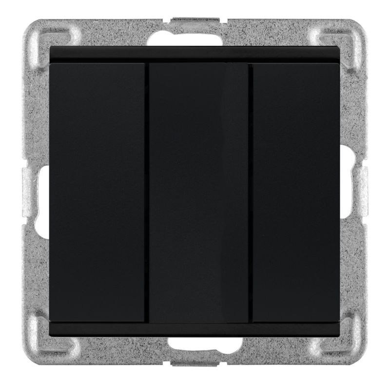 Łącznik potrójny Polmark Verona czarny