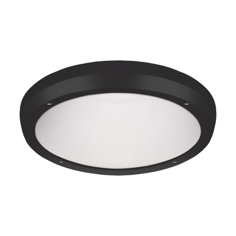 Lampa sufitowa zewnętrzna Struhm Ramen czarno-biała 2 x E27 x 20W IP65 wym: 9,1 x 30 x 30 cm - 1 szt.