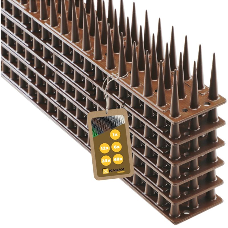 Kolce Na Ptaki KADAX Gołębie Plastikowe mocne 6szt 3,06m 6szt.