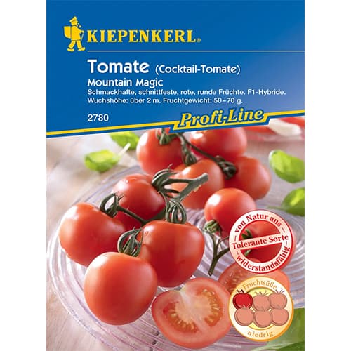 Pomidor koktajlowy Mountain Magic F1 - Nasiona. Ilość w opakowaniu: 1 opak - GradinaMax