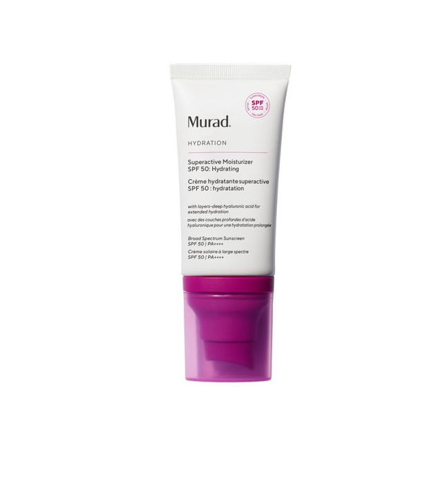 Murad Superactive SPF: Hydrating - Nawilżający krem SPF 50, 50 ml