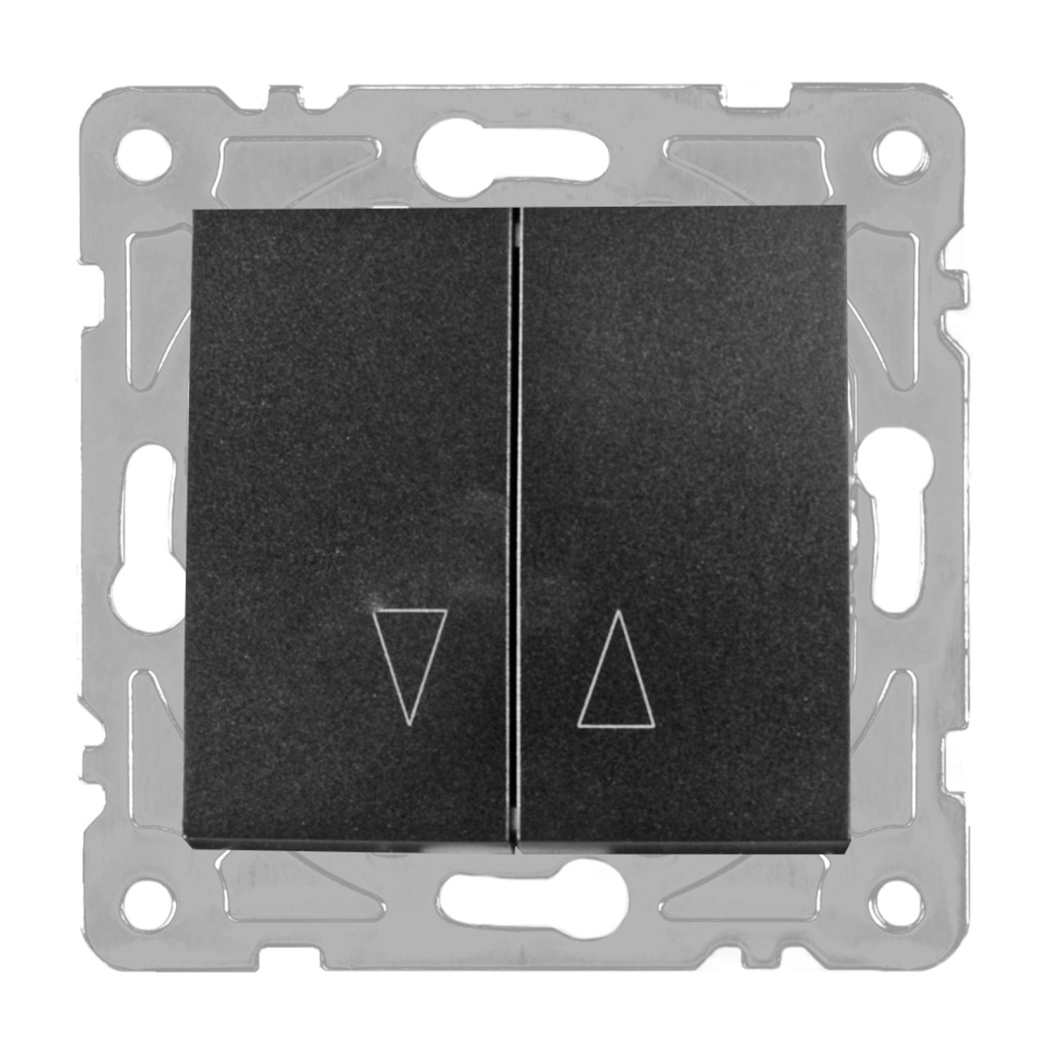 Electromalt Włącznik Quad żaluzjowy czarny