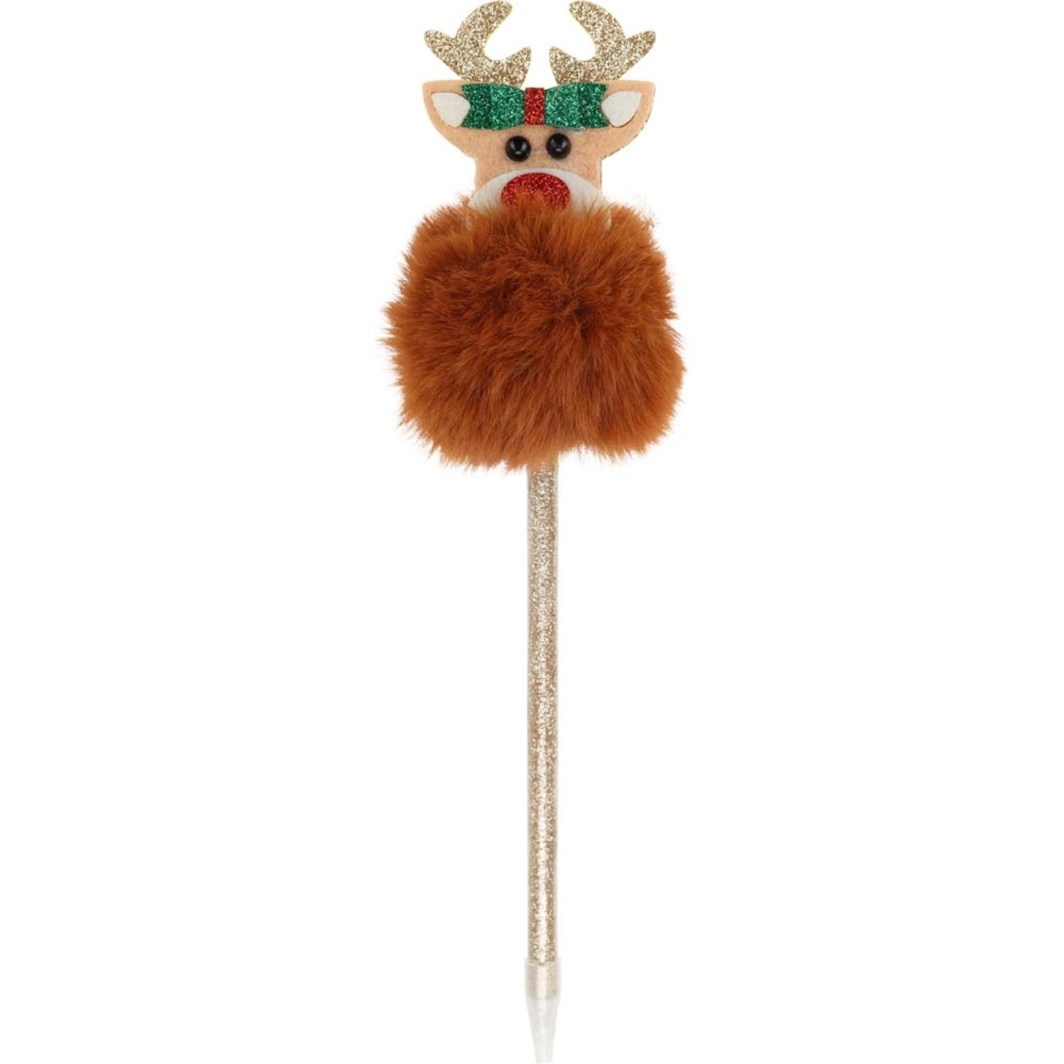 Długopis z motywem świątecznym, mix - wys. 25 cm