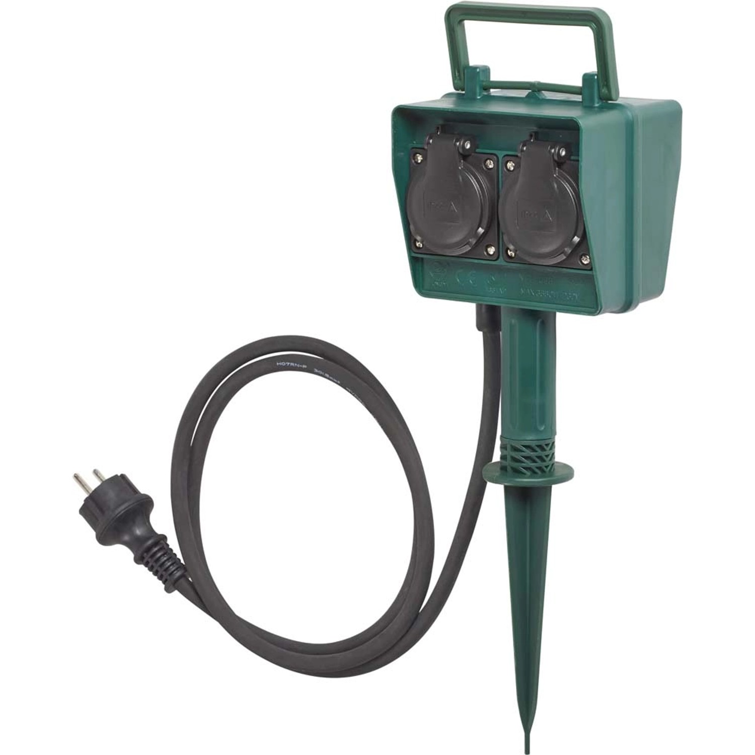 OBI Gniazdo wtykowe zewnętrzne 4-krotne