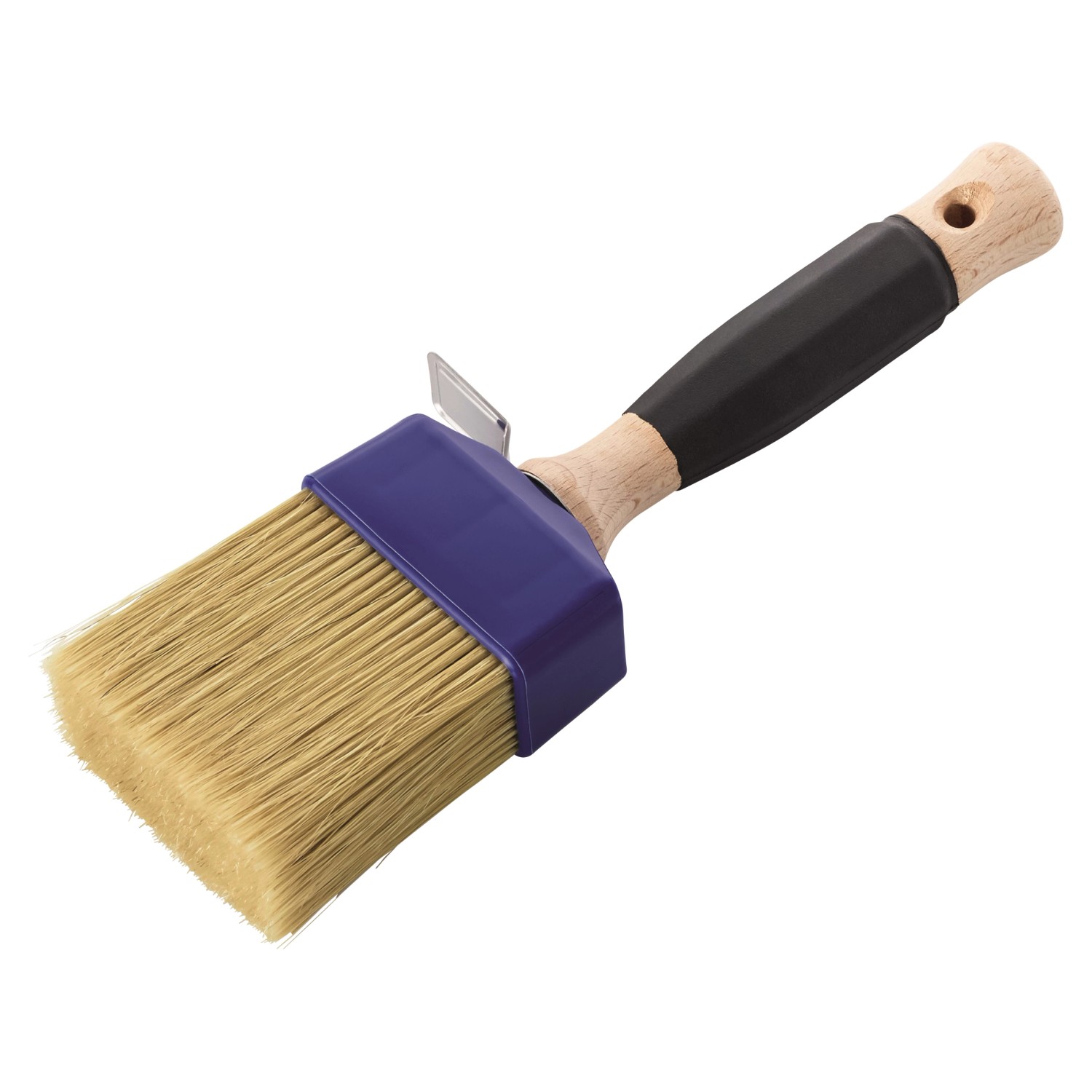 LUX-TOOLS Pędzel ławkowiec z gumowanym uchwytem 30 mm x 70 mm