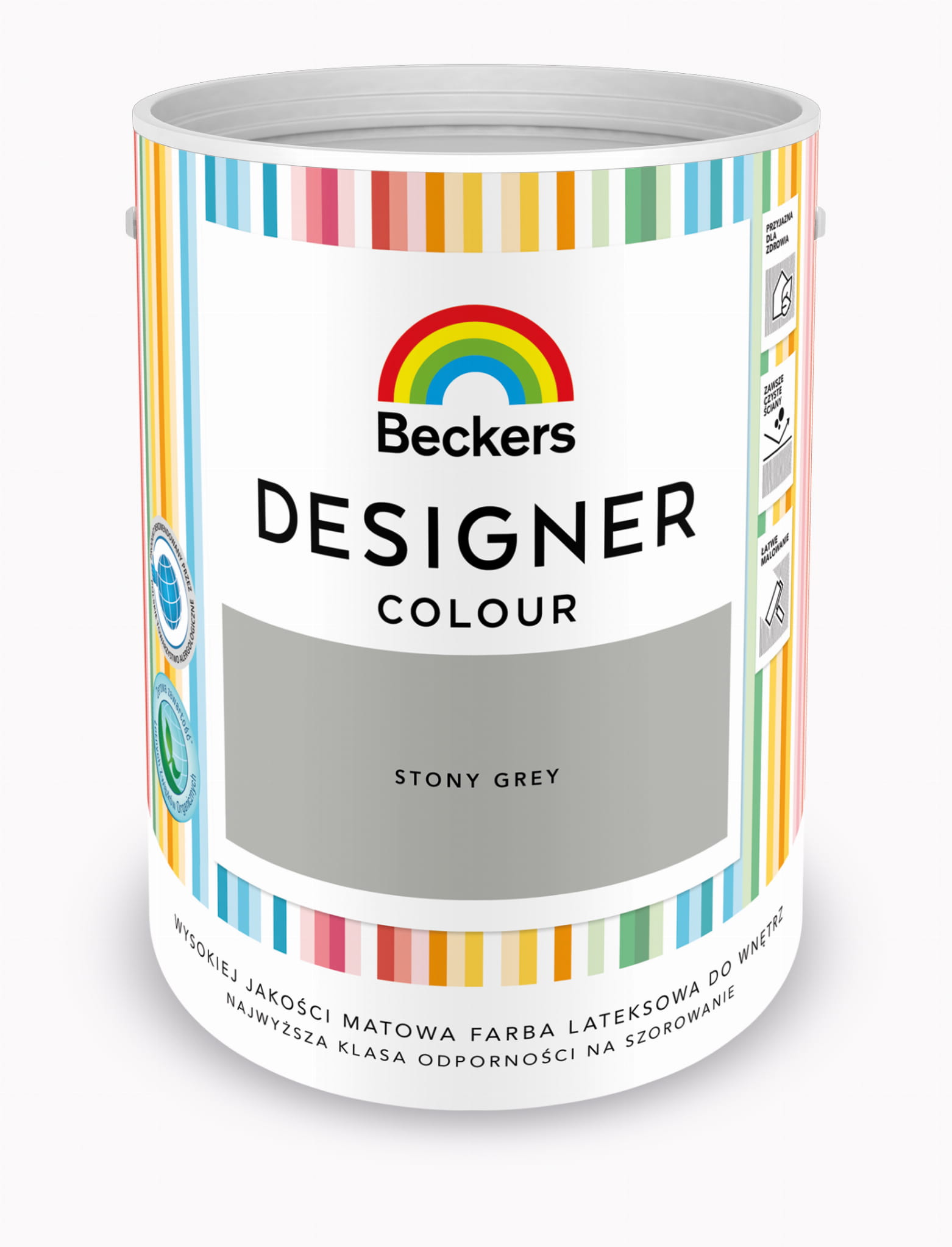 FARBA LATEKSOWA BECKERS DESIGNER STONY GREY 5 L