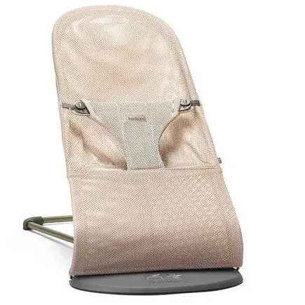 BABYBJORN - leżaczek BLISS MESH - Perłowy Różowy SC