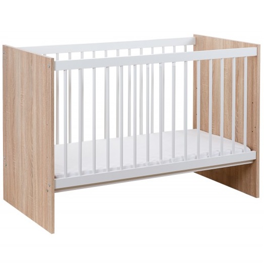 Łóżeczko tapczanik ALEK z materacem 120x60 sonoma BR