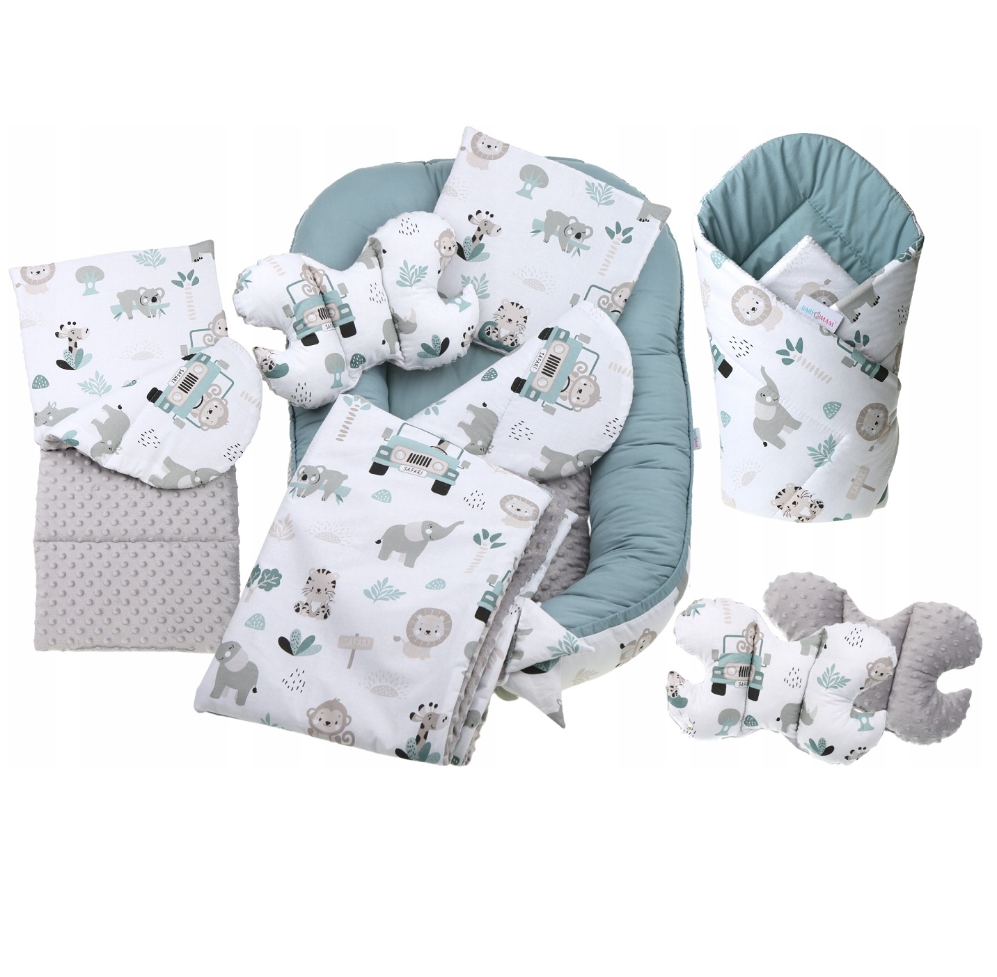 Zestaw wyprawkowy 7-częściowy Zoo AL