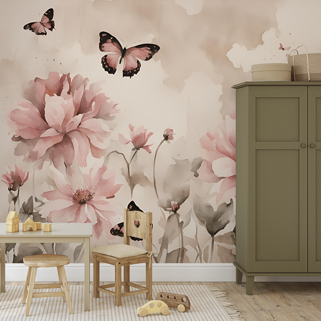 Fototapeta dla dzieci Motyle 400x270 cm Wyprzedaż