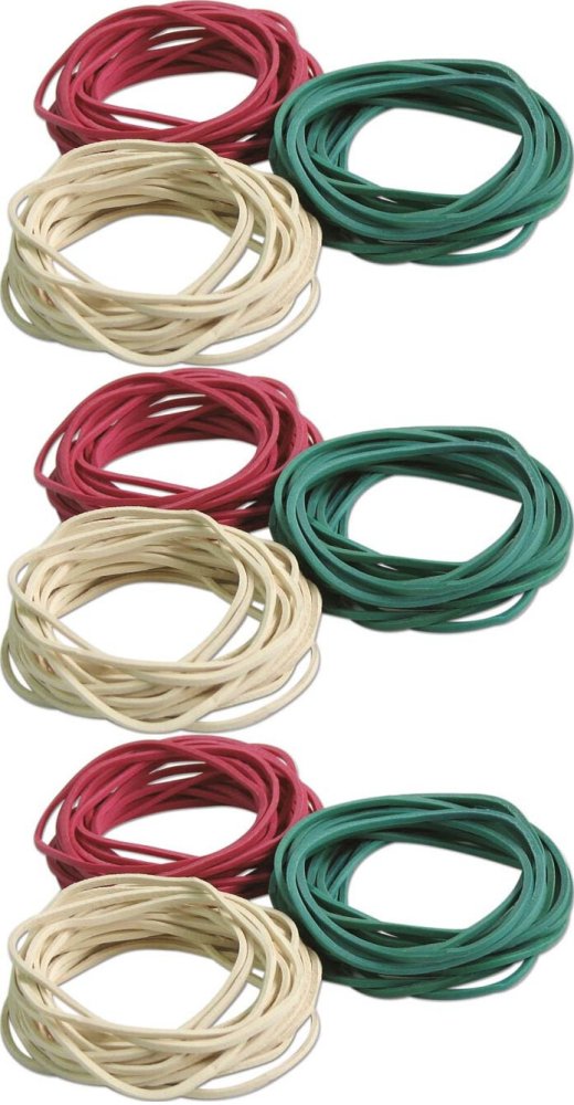 3x Gumki recepturki Grand, 60mm, 1kg, mix kolorów