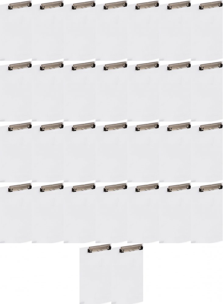 50x Clipboard Grand GR991P, A4, biały
