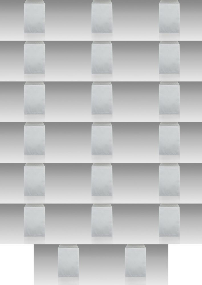 20x Koperta standardowa NC Koperty, B4, klejona na mokro NK, 50 sztuk, biały