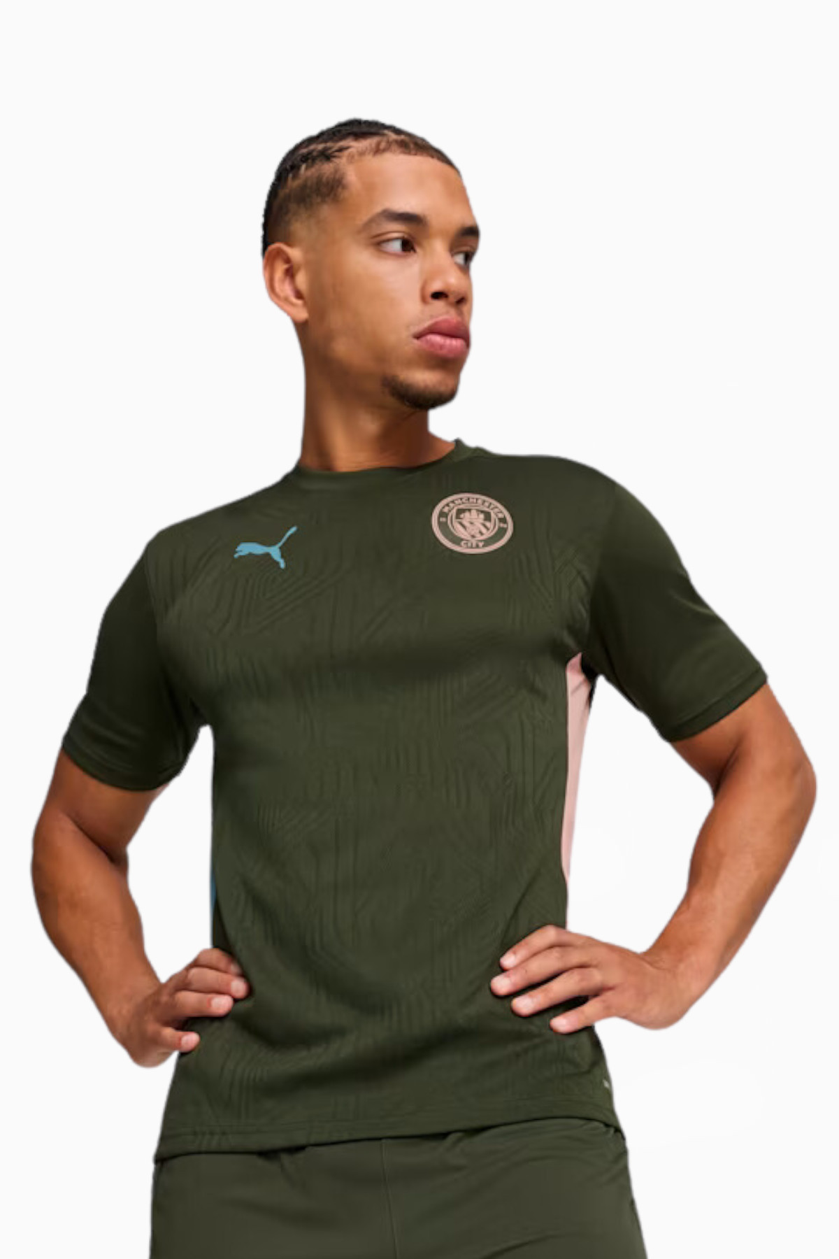 Koszulka Puma Manchester City 24/25 Training - Zielony