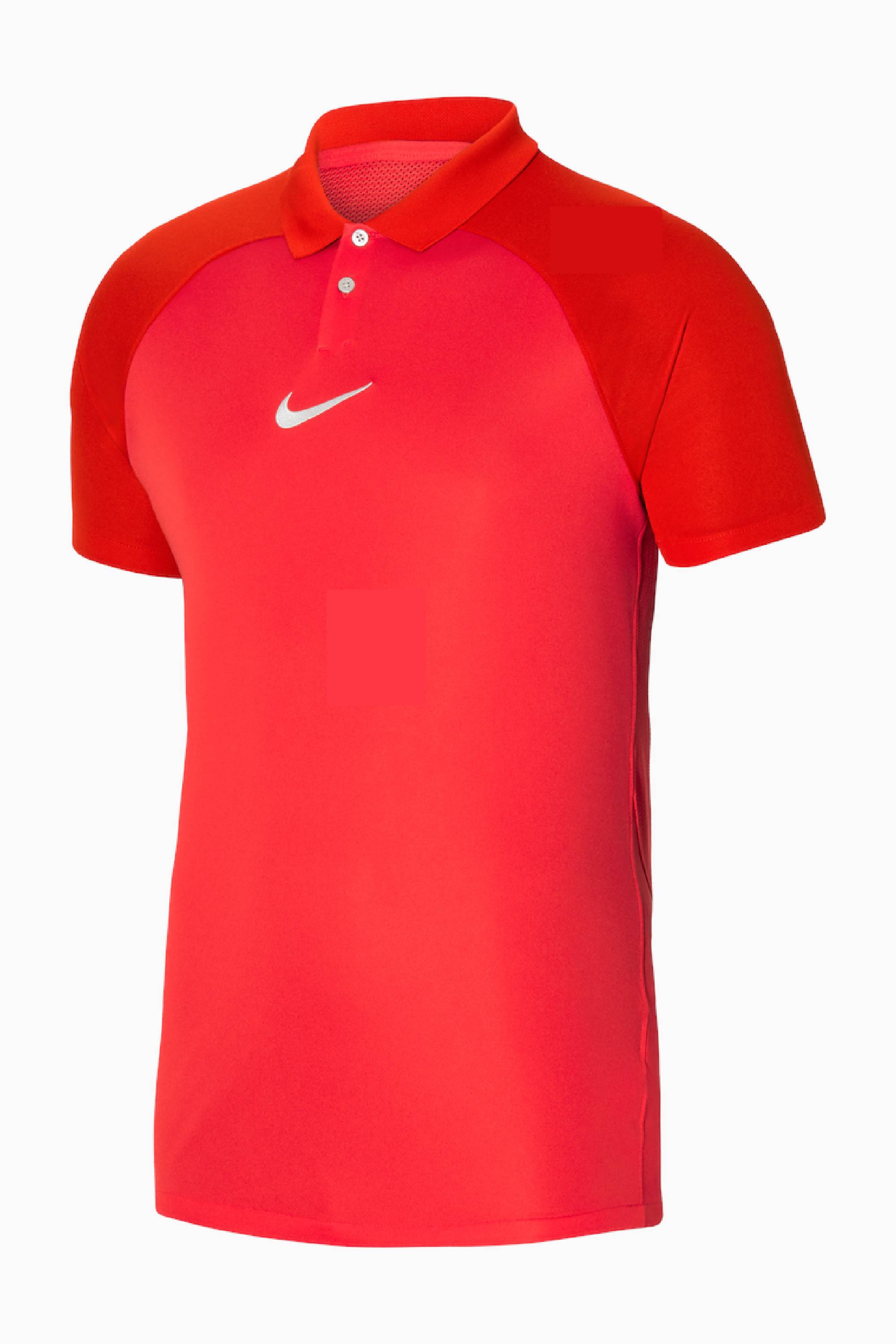 Koszulka Nike Dry Academy Pro SS Polo - Czerwony