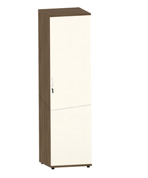 HEBE TS617 szafa ubraniowa 60,2x60x219,5h (Kolor korpusu: Dąb Lindberg)