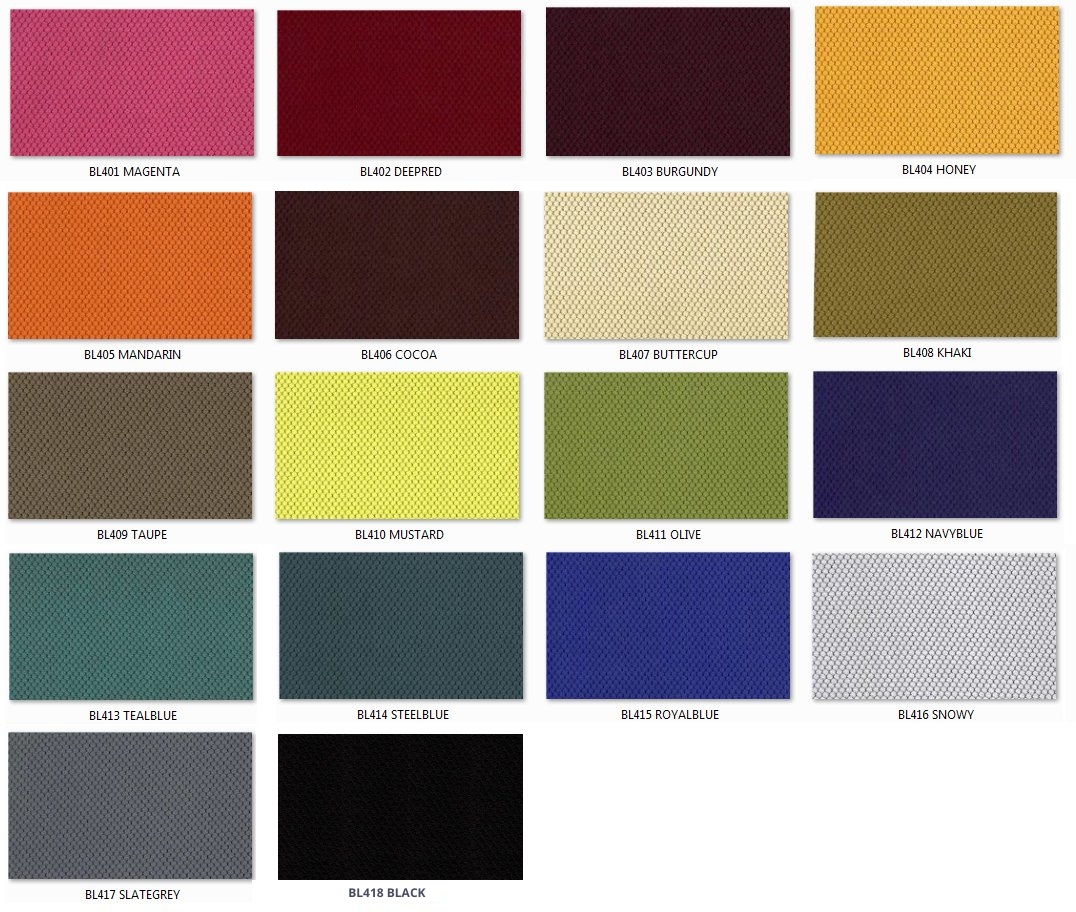 APOLLO fotel biurowy czarny stelaż, tkanina 18 kolorów (Kolor: BL416)