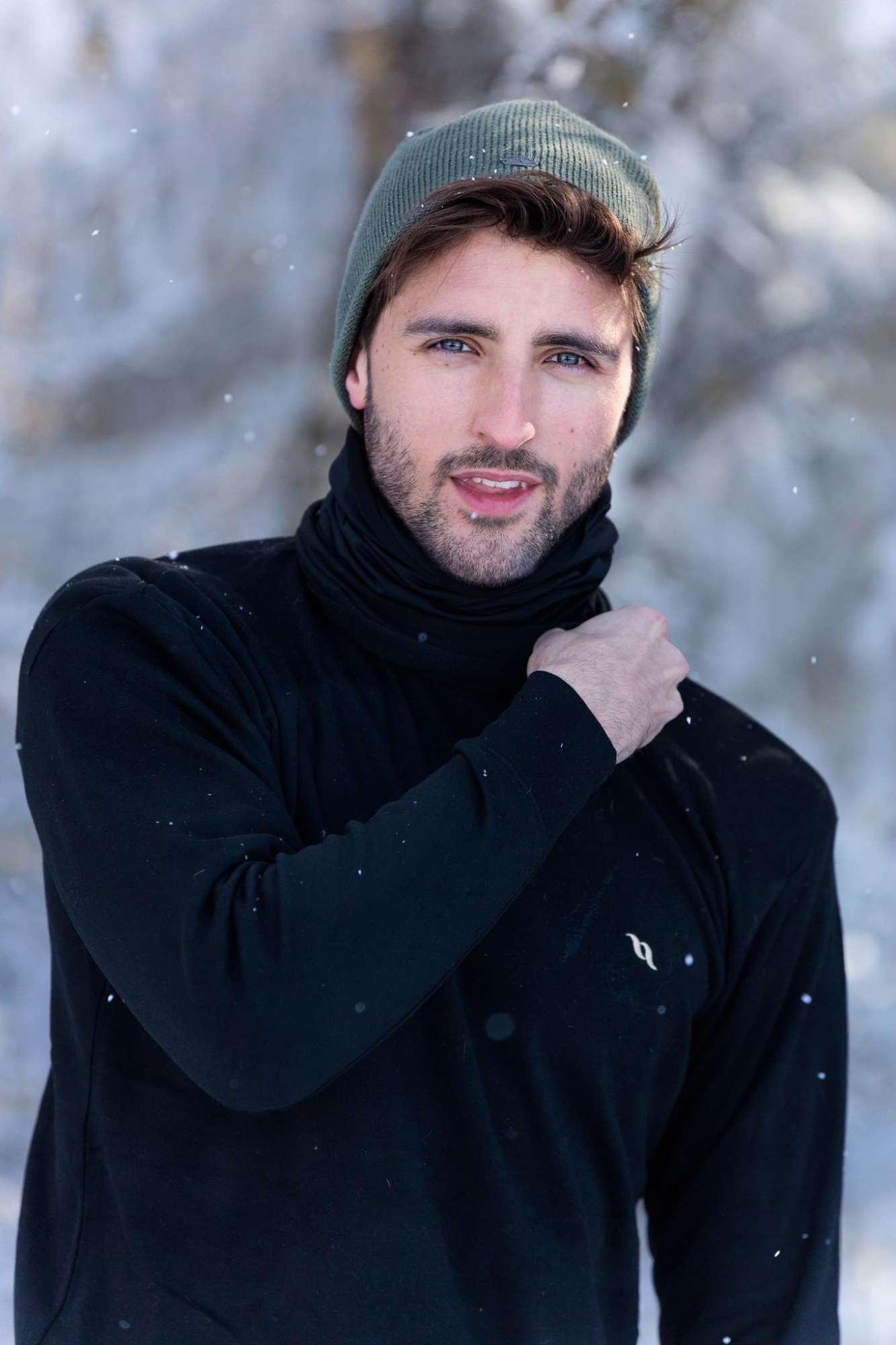 Back on Track Back on track bluzka z golfem męska