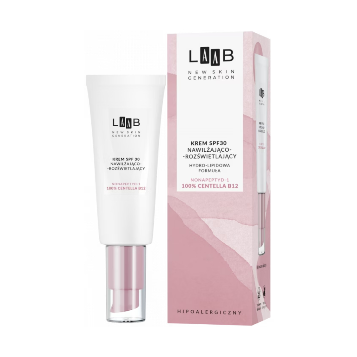 Aa laab - krem spf 30, nawilżająco-rozświetlający, 40 ml