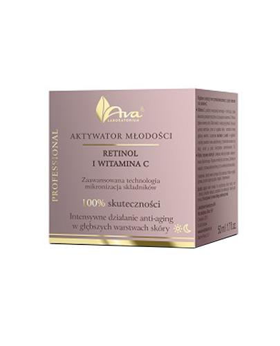 Ava aktywator młodości - krem z retinolem i witaminą c, 50 ml