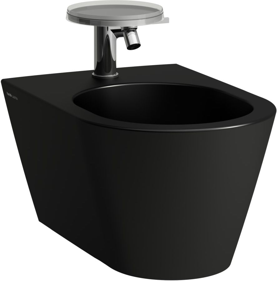 Laufen Kartell bidet wiszący czarny mat H8303317163021