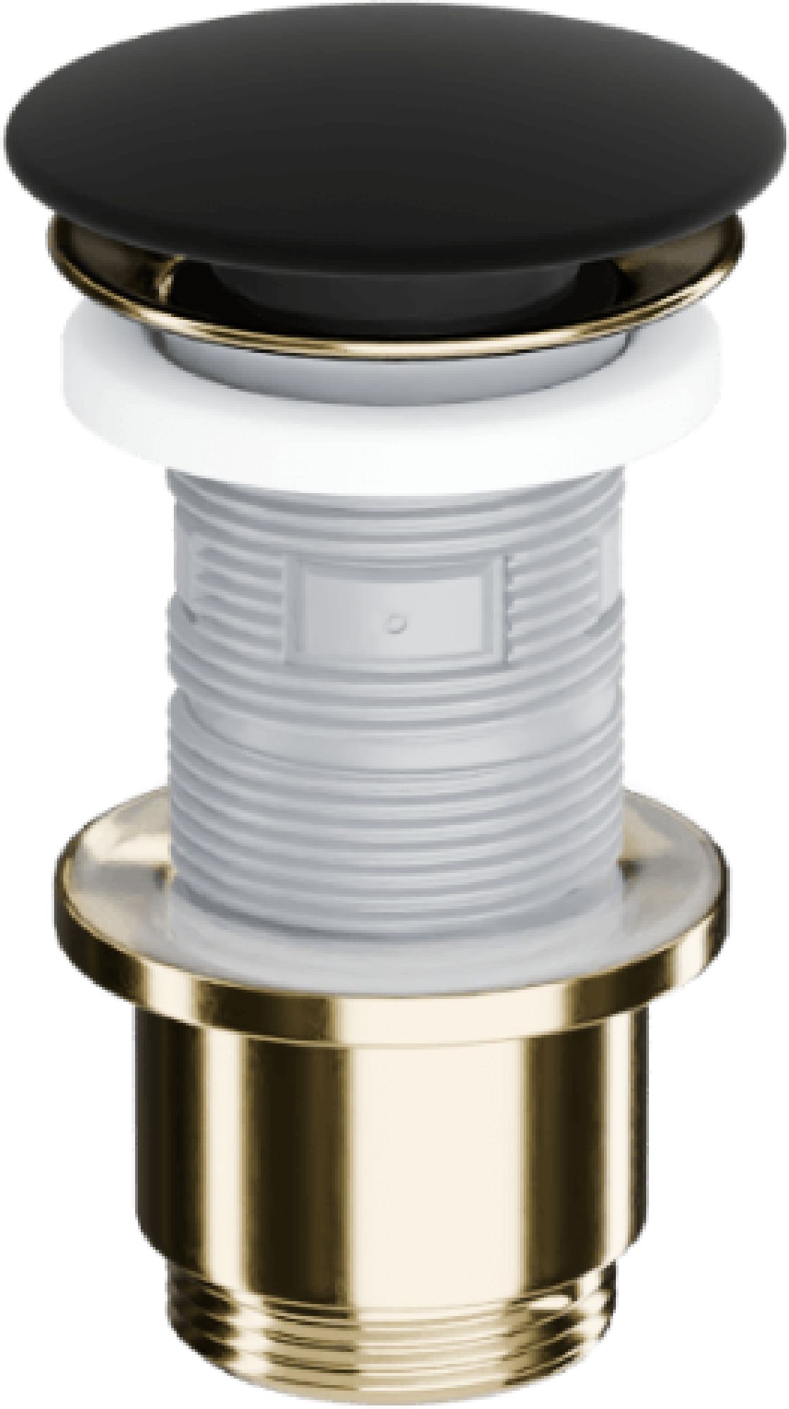 Excellent Design korek do umywalki złoty połysk/czarny ARIN.1485.K.01.BLMGL