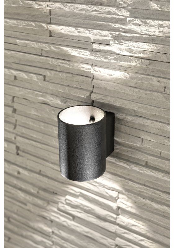 GTV Campione kinkiet 1x40 W czarny OS-CAMD40WG9OK-00