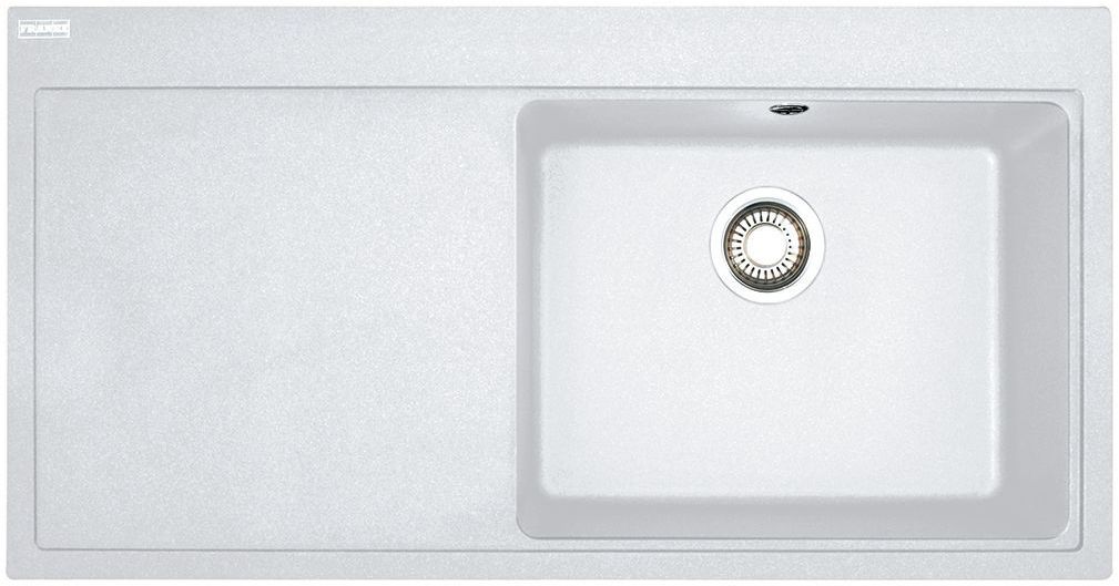 Franke Mythos MTG 611-100 zlewozmywak 100x51,5 cm Fragranite lewy biały polarny 114.0675.972