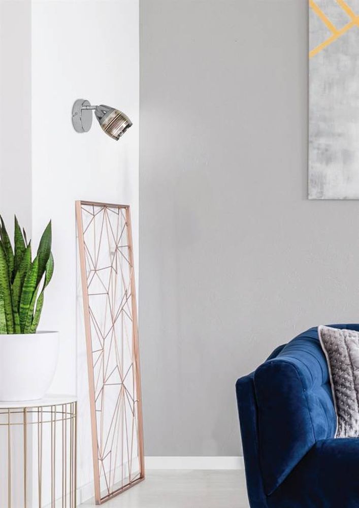 Candellux Milton kinkiet 1x10W chrom 91-58904