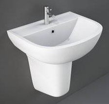 Rak Ceramics Compact półpostument biały COPD00002