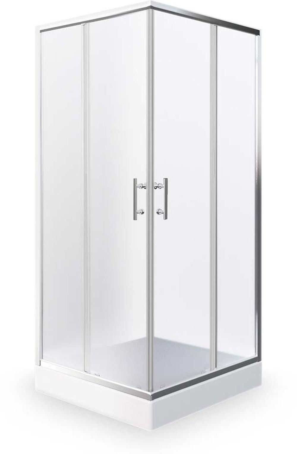 Roth Project Line kabina prysznicowa 90x90 cm kwadratowa Orlando Neo/900 chrom/szkło matowe N0655 - Wysyłka w 24h