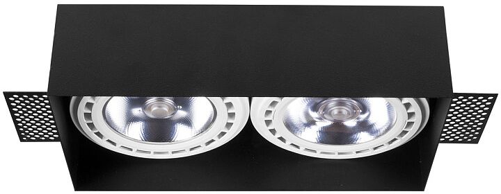 Nowodvorski Lighting Mod lampa do zabudowy 2x15 W czarna 9403