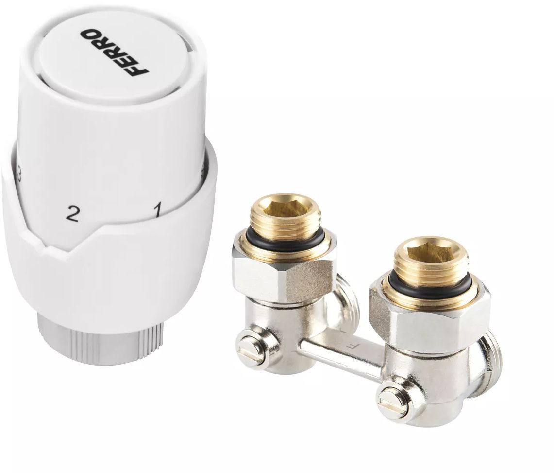 Ferro zestaw termostatyczny biały ZTV21