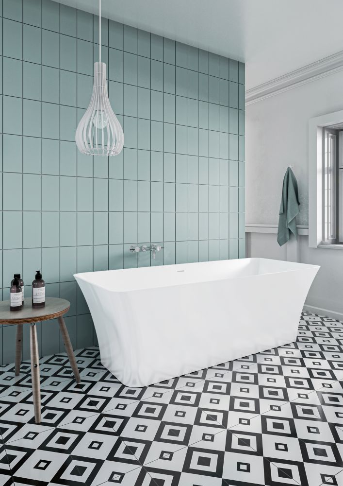 Miraggio Bonita wanna wolnostojąca 180x75,5 cm biały połysk 0000265