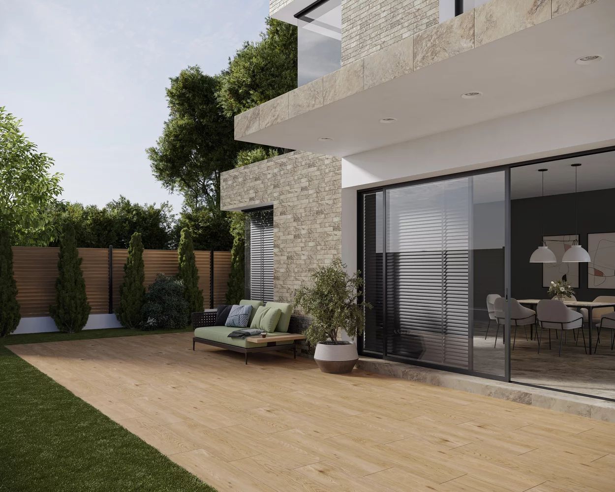 Paradyż Ardis Light płytka elewacyjna 40x6,6 cm brązowa