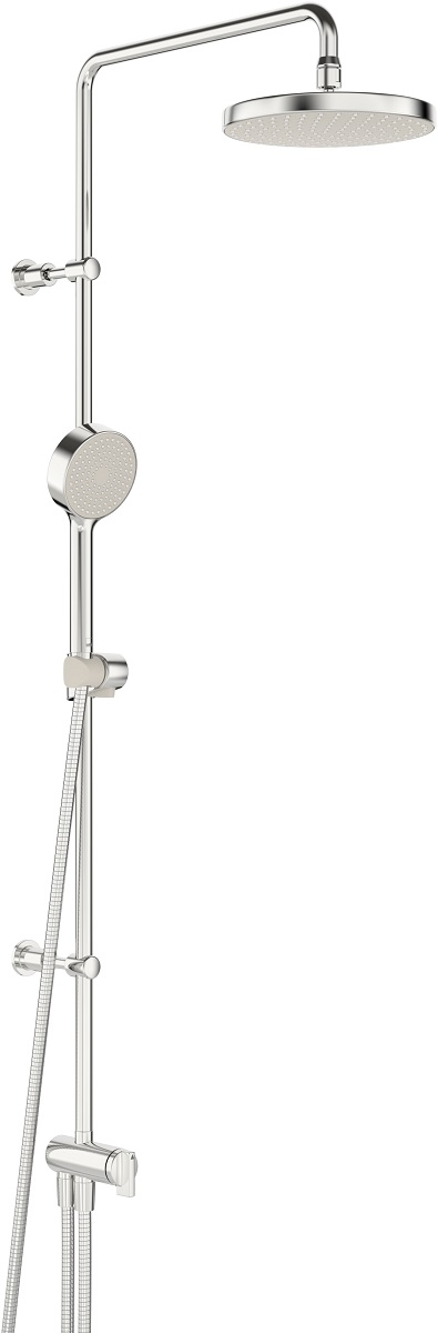 Oras Apollo zestaw prysznicowy ścienny z deszczownicą chrom 549